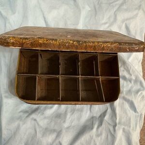 Vintage Metal Storage Box